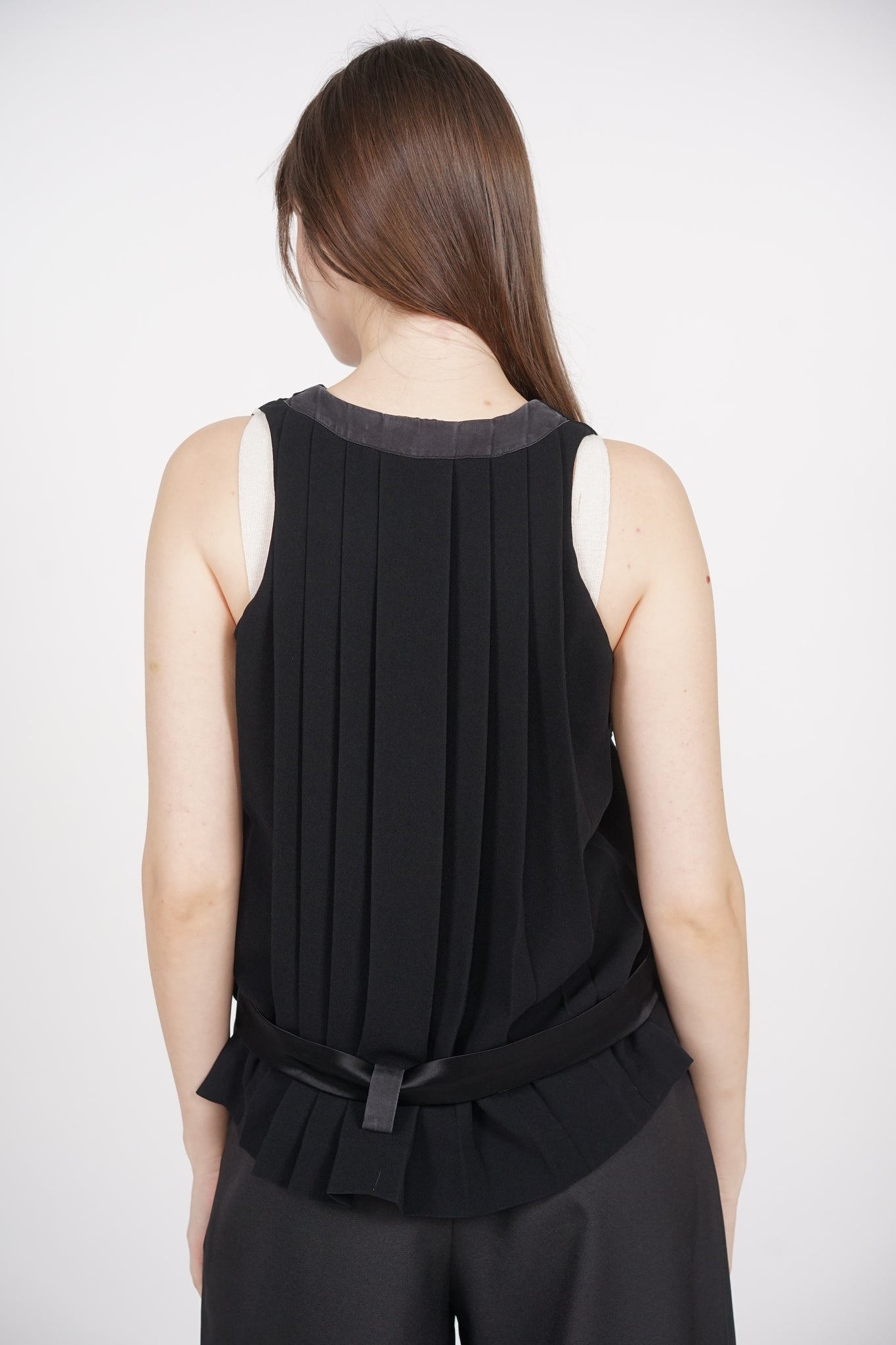 Balenciaga Vest Top in Black Size 36