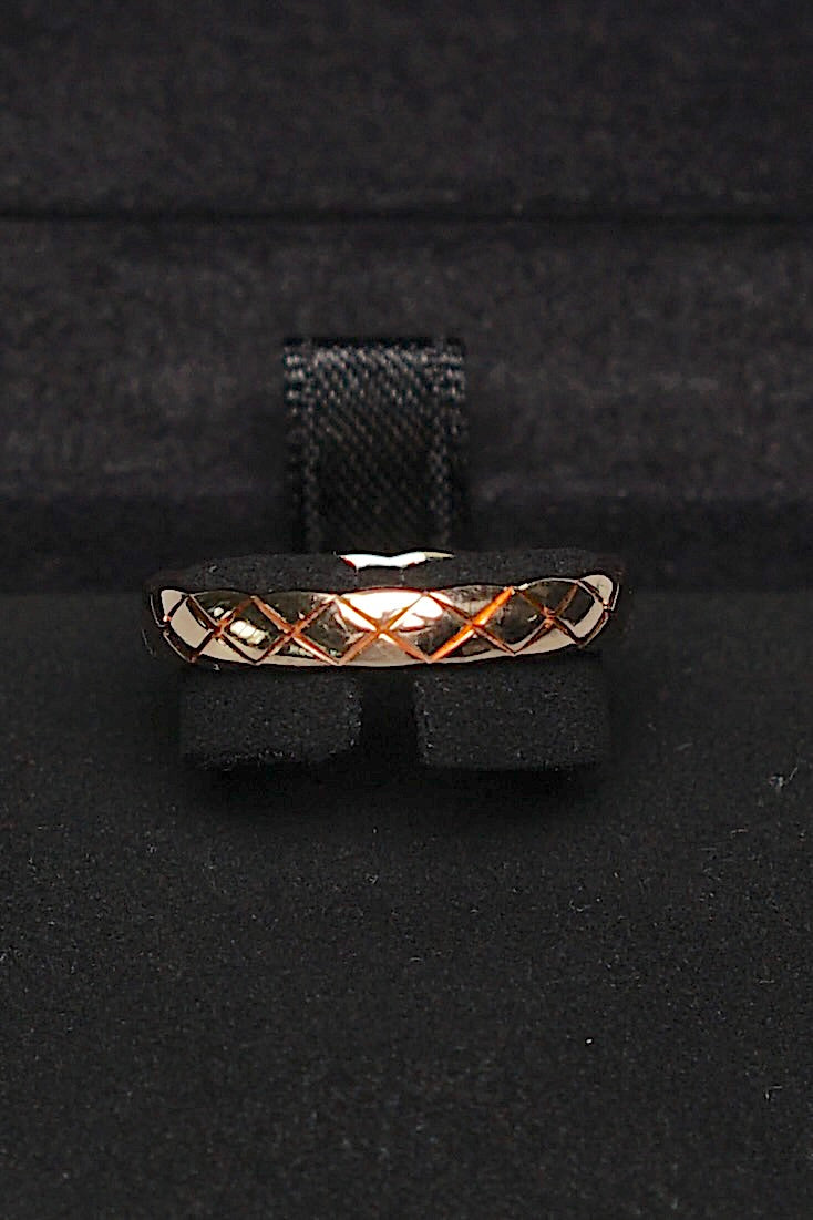 Chanel Mini Coco Crush Ring in Rosegold, Size 50 (Brand New)