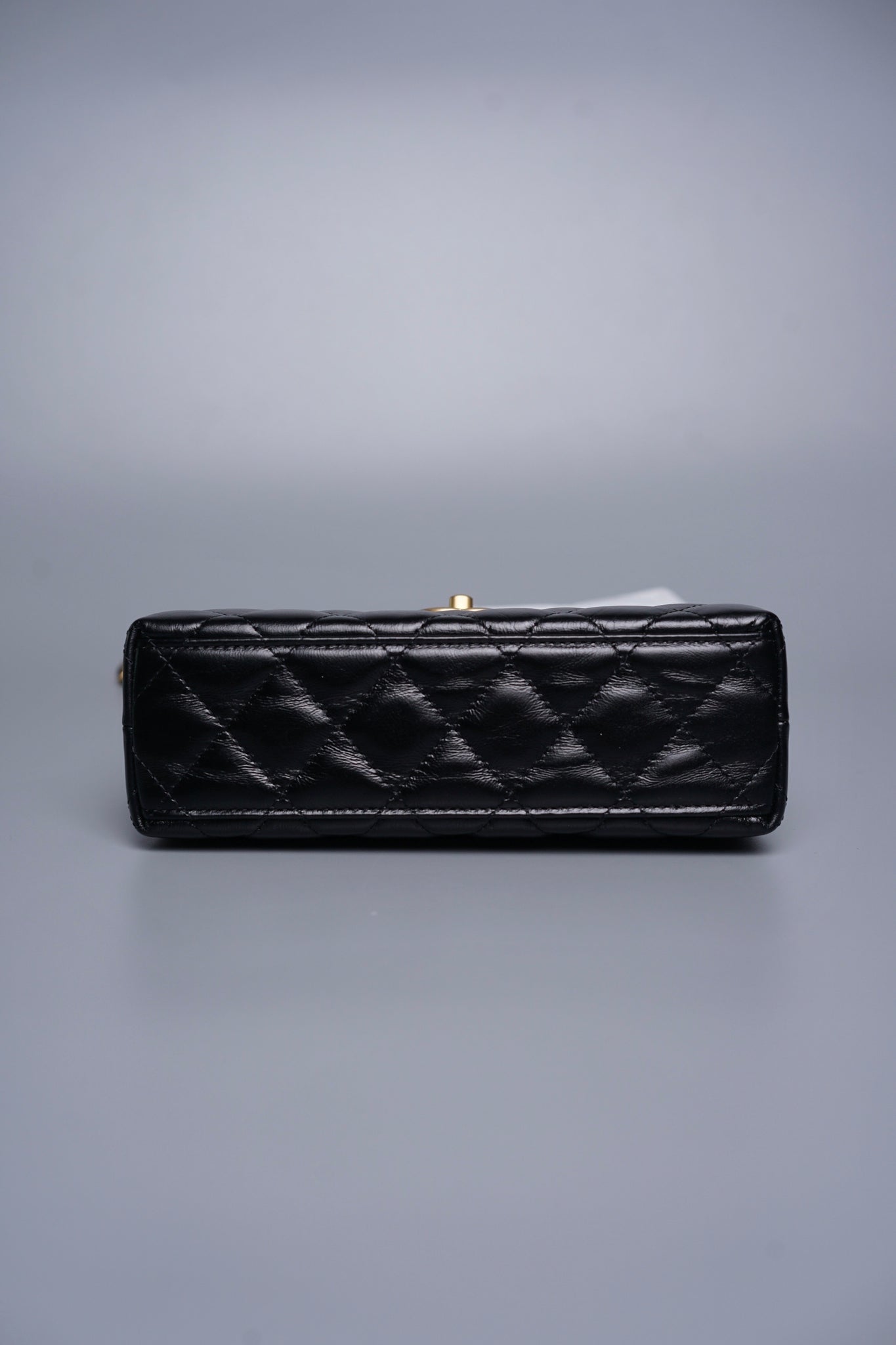 Chanel Kelly Mini in Black Shiny Calfskin Ghw (Brand New)