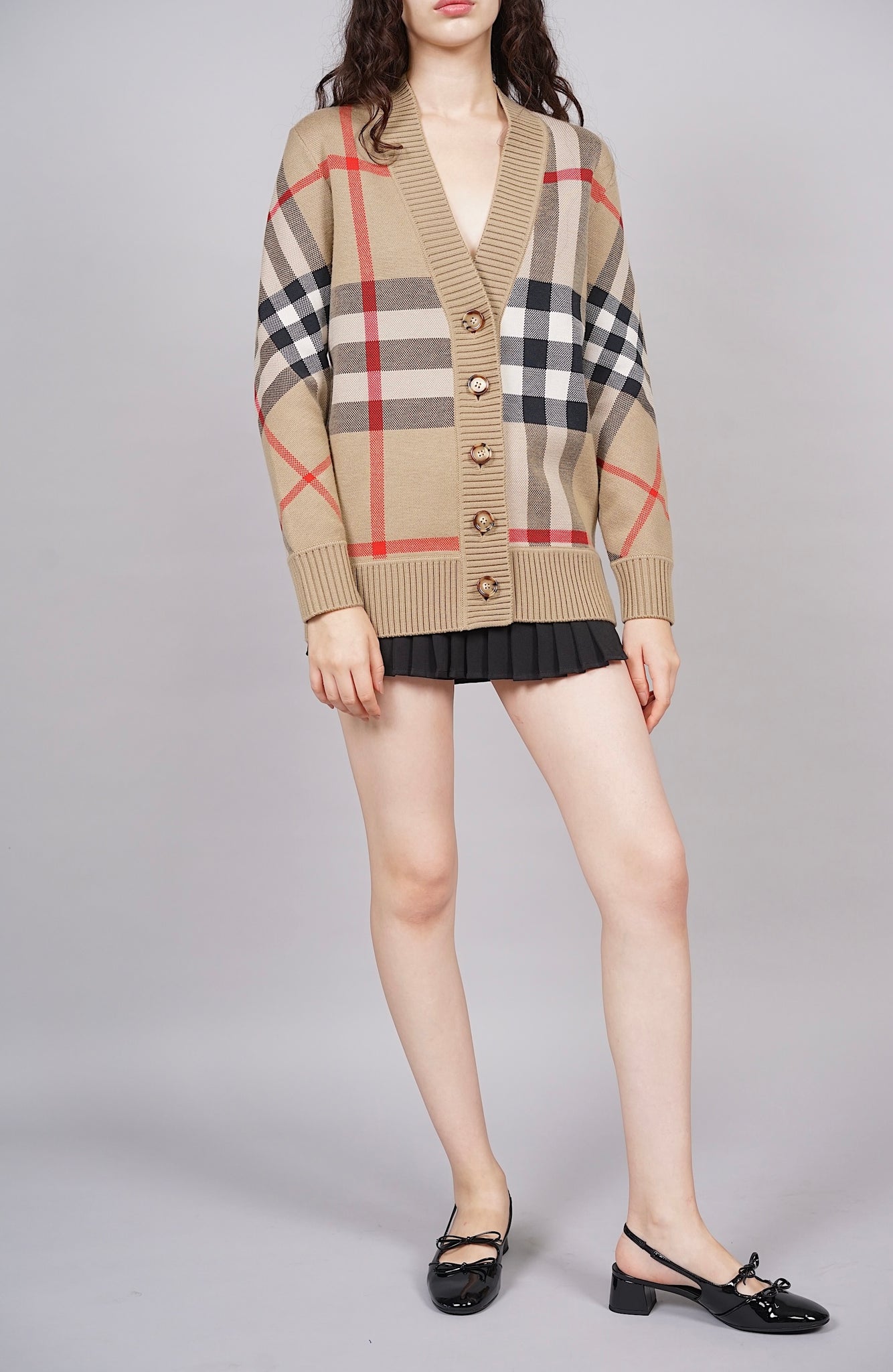 Burberry Wool-blend Long Cardigan