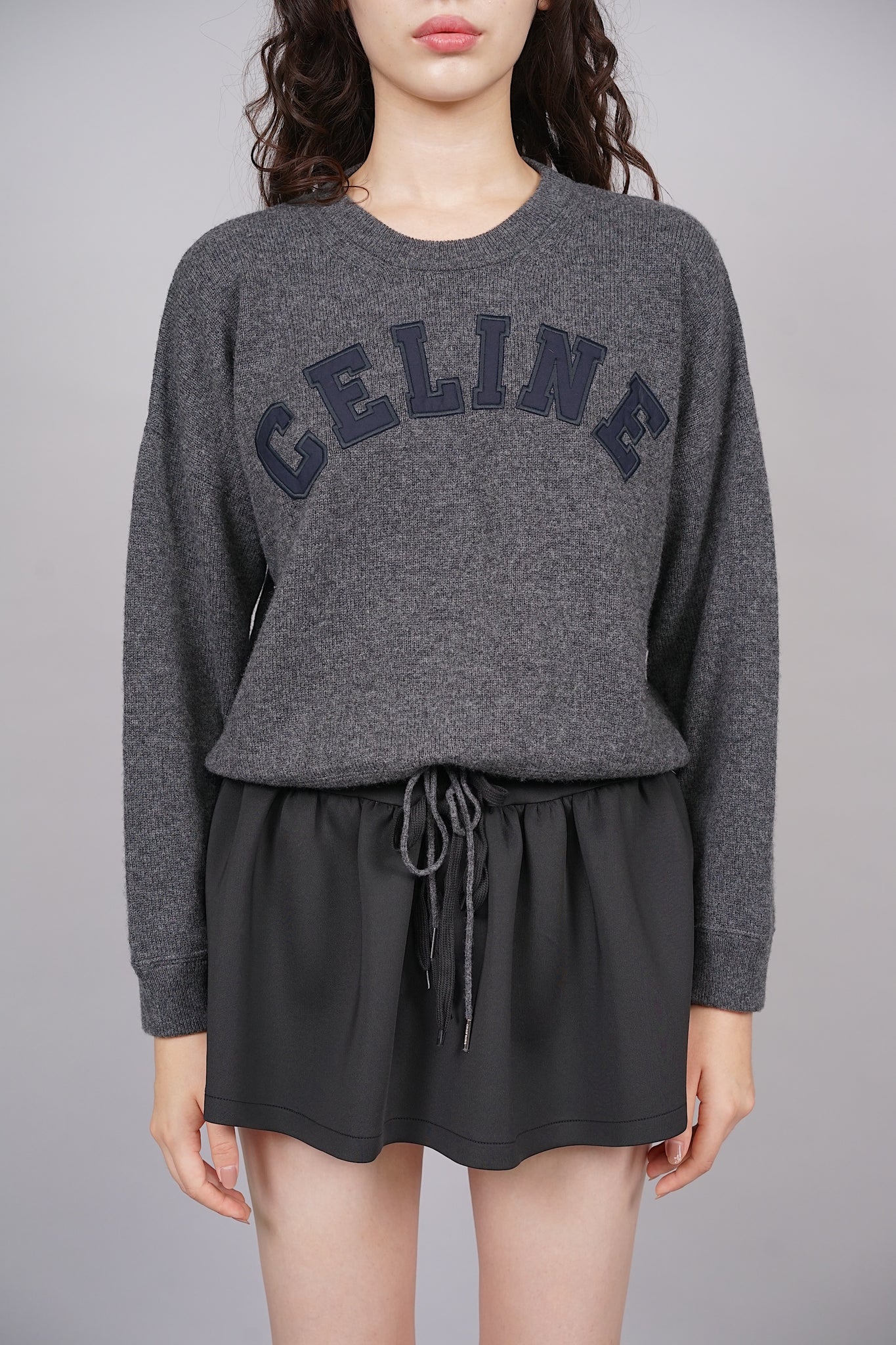 Celine Oversized Sweater in Grey