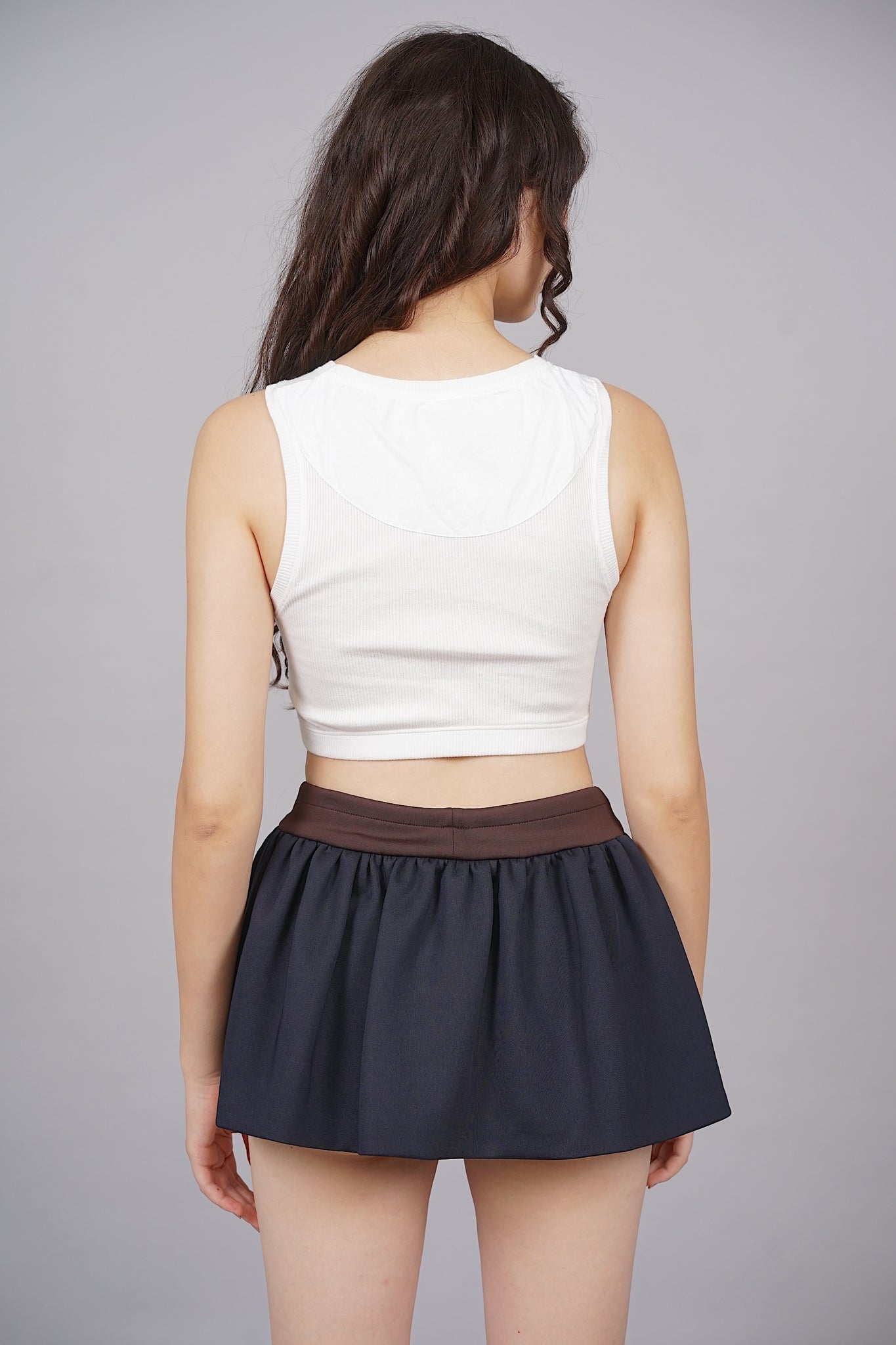 Loewe Anagram Cropped Top in White in Size M