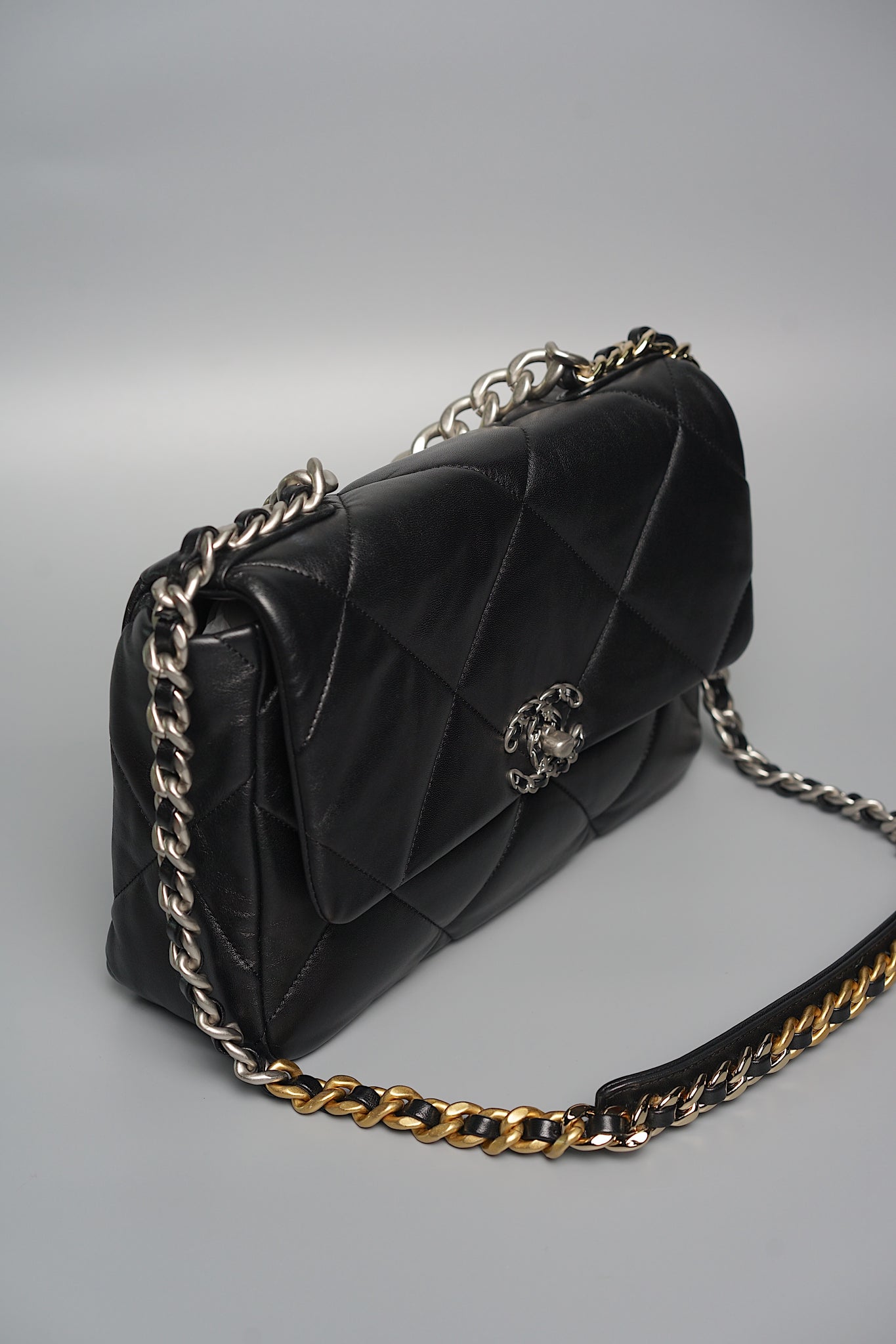 Chanel 19 Large Handbag in Lambskin (Brand New)