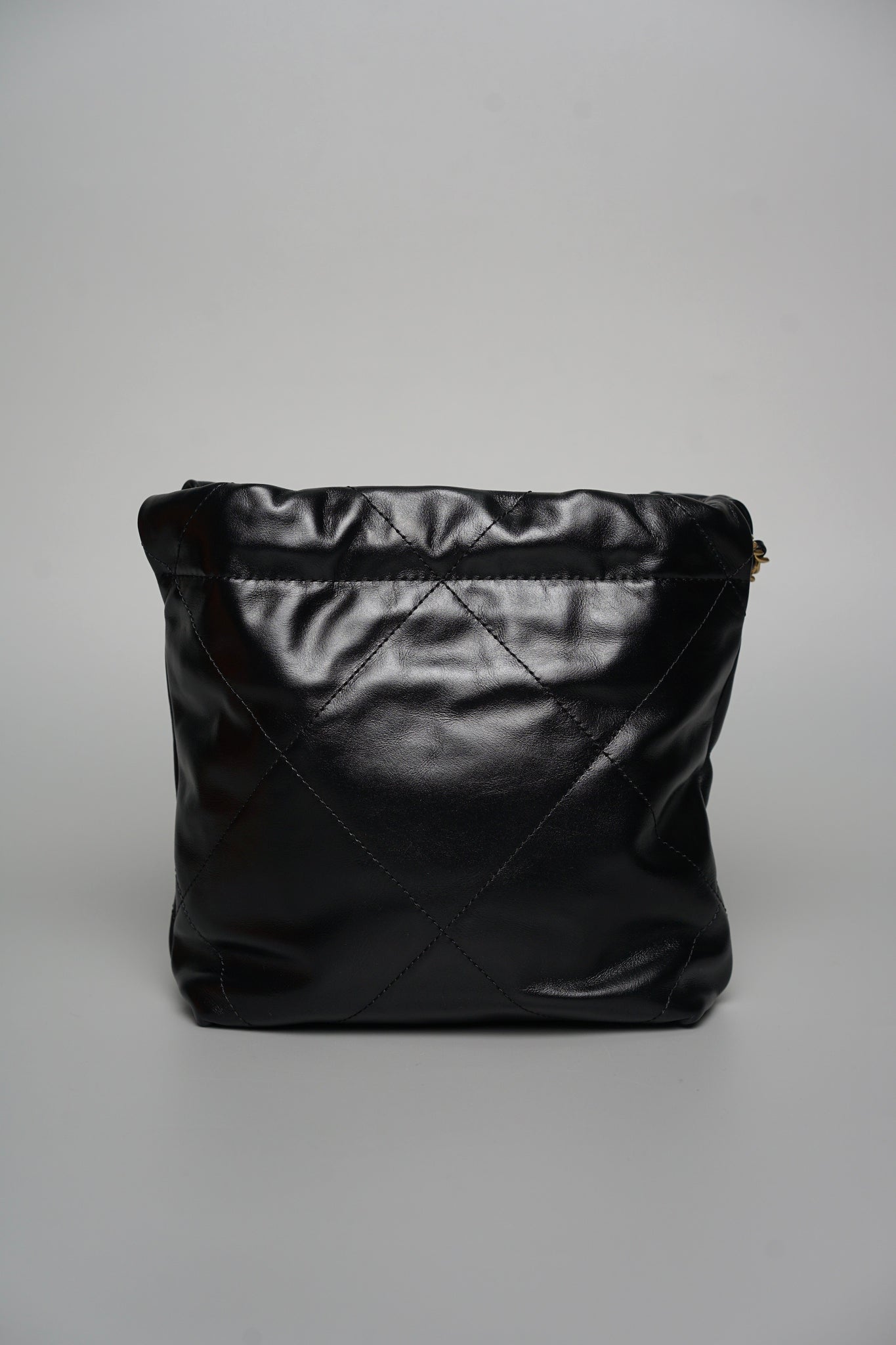 Chanel 22 Mini Hobo Bag in Black Bghw