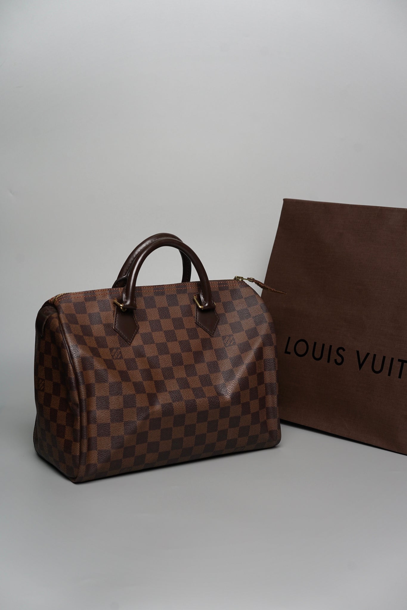 LV Speedy 30 in Damier Ebene