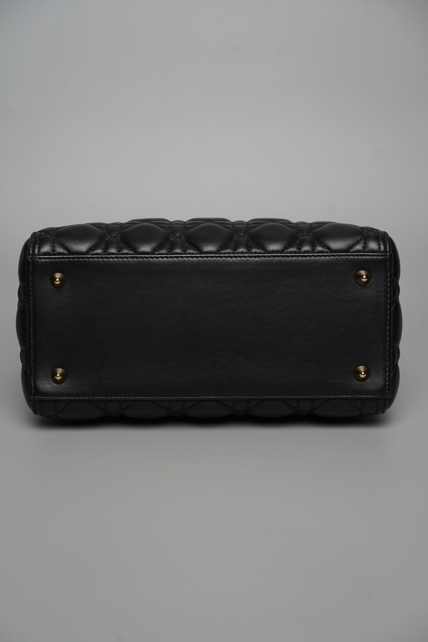 Lady Dior Medium in Black Ghw
