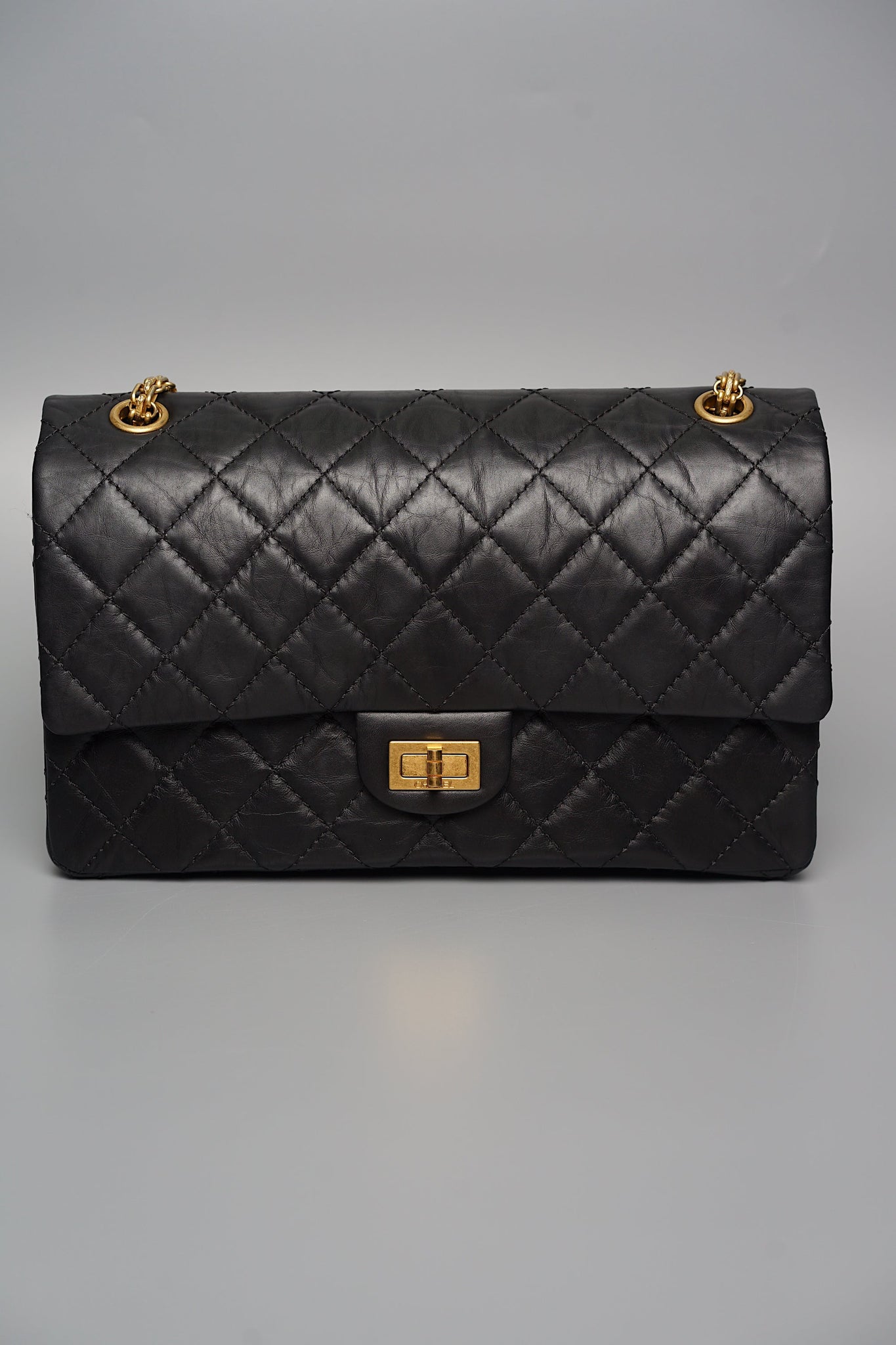 Chanel 2.55 Reissue Double Medium Flap in Black