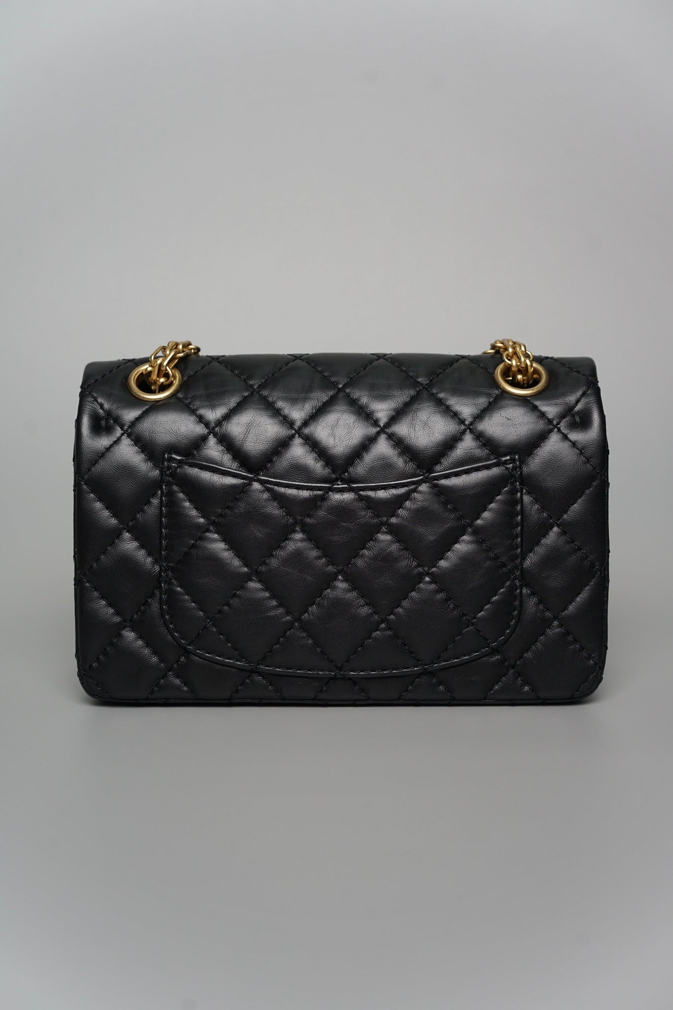 Chanel 2.55 Reissue Mini in Black Bghw