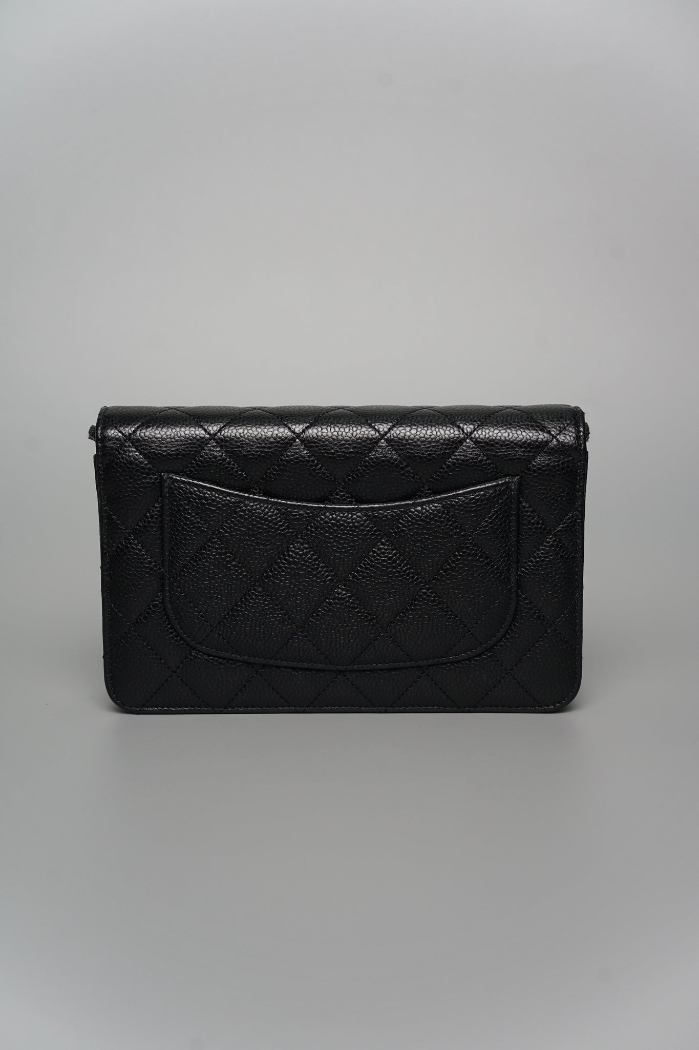Chanel Wallet on Chain in Black Caviar Ghw