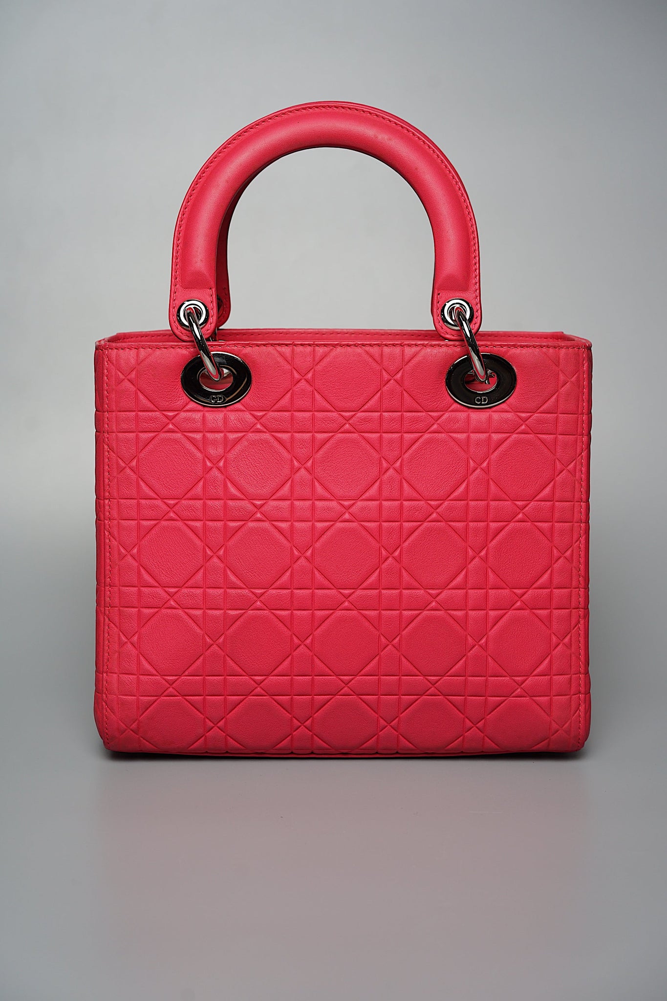 Medium Lady Dior in Matte Calfskin