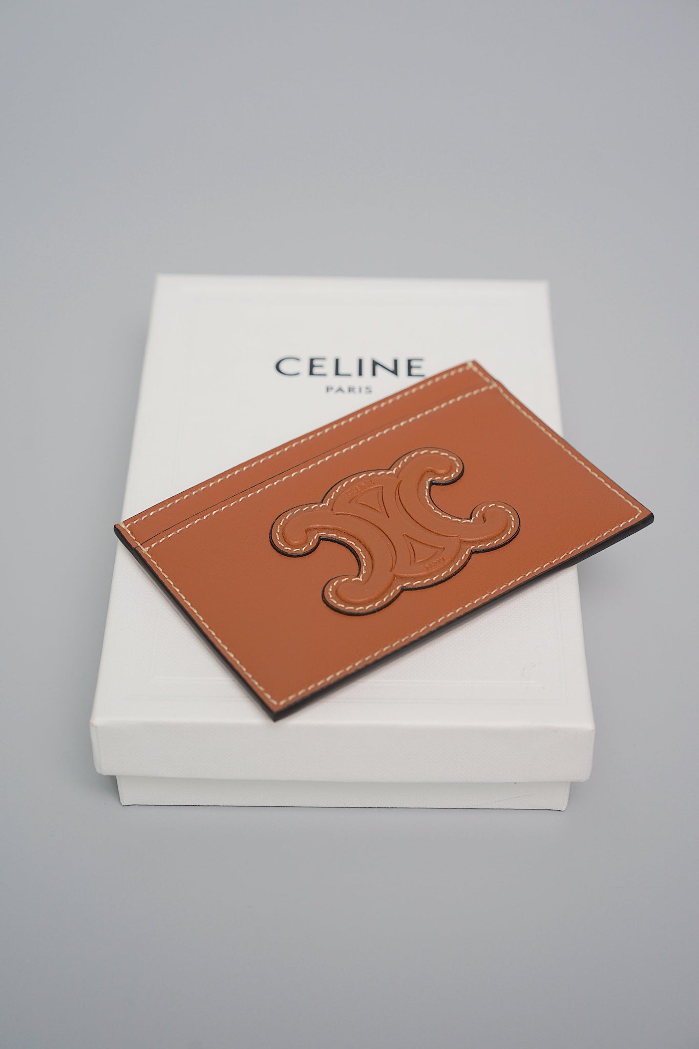 Celine Card Holder in Tan (Brand New)